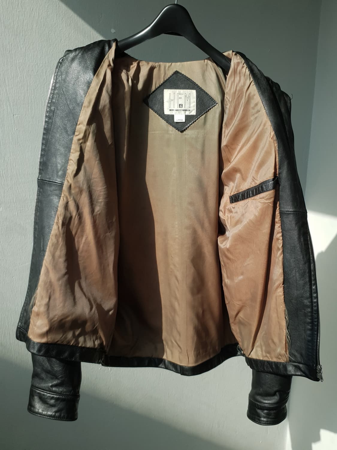 HF&M leather hooded parka 상품이미지8