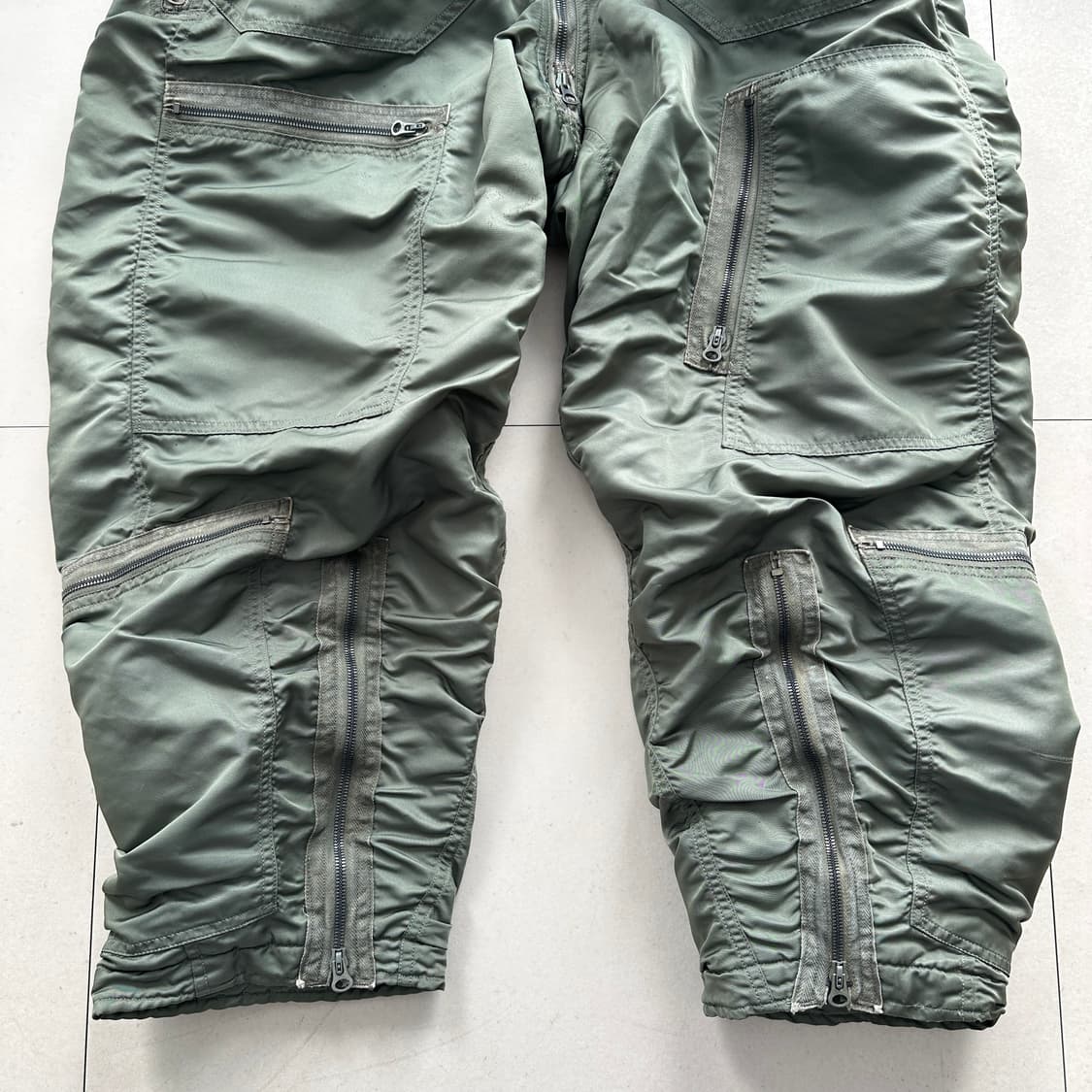 60s 오리지널 미공군 알버트터너 CWU-1/P 플라이트수트 크라운지퍼  상품이미지5