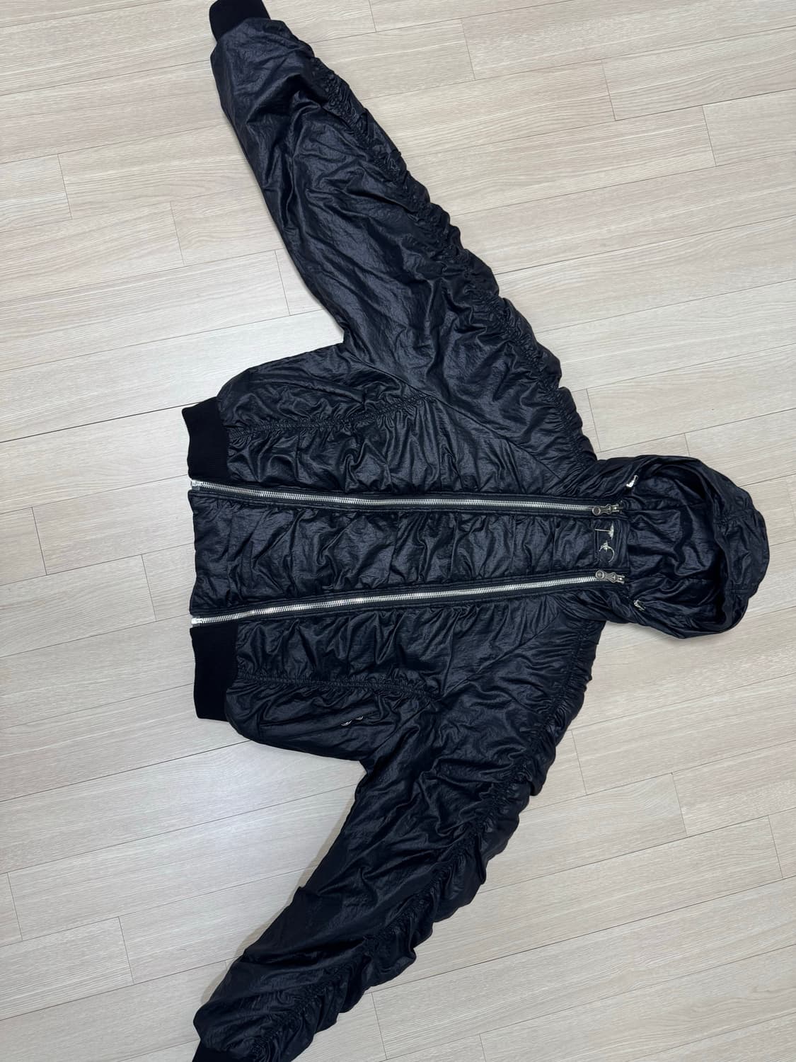 떠그클럽  더블 플라잉 바이오 자켓 블랙 상품이미지1