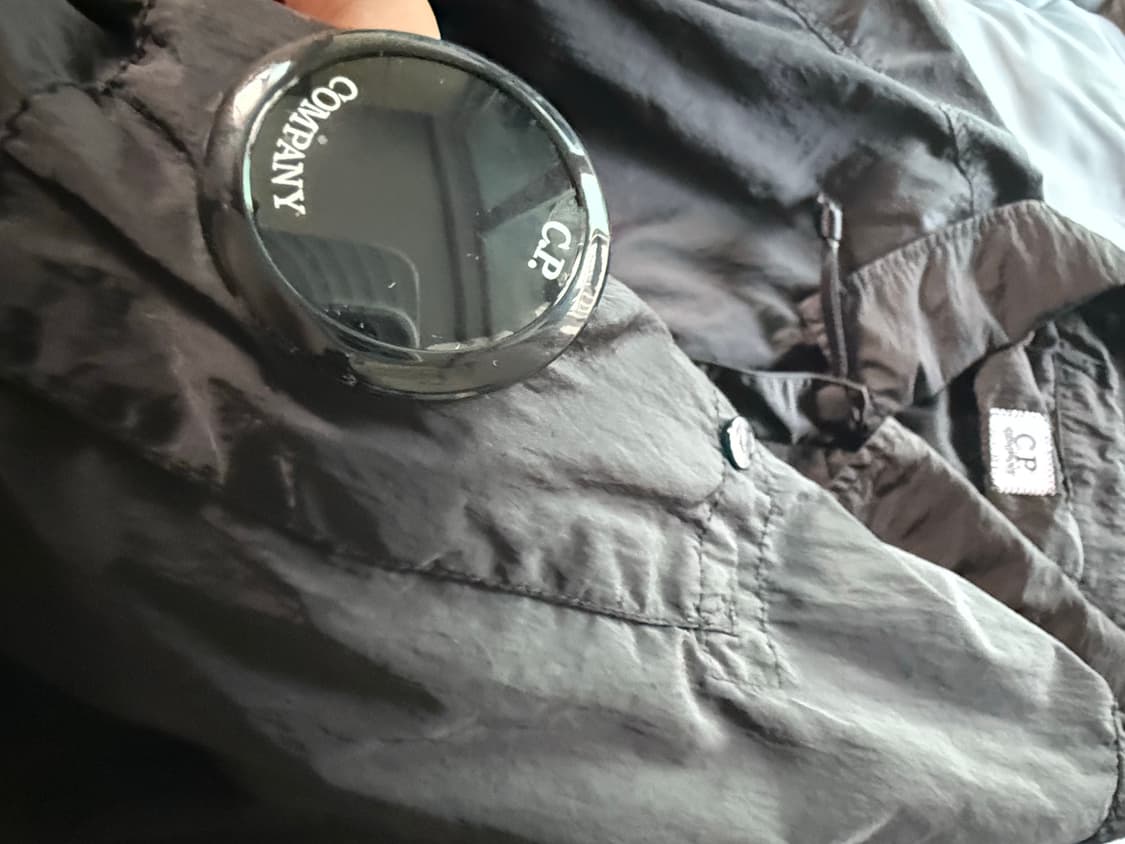 CP Company Chrome-R 풀집업 오버셔츠 블랙 XXL 상품이미지3