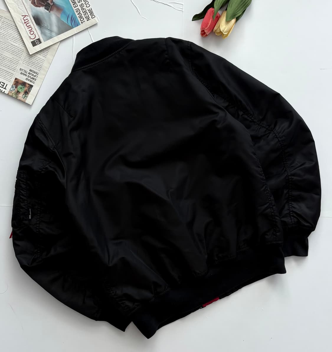 IZZUE-ARMY Ma-1 항공 점퍼 상품이미지6