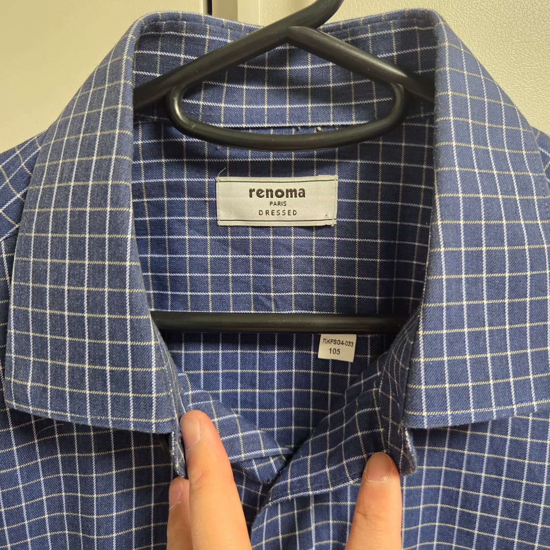 Renoma 레노마 체크 셔츠 L(100) 상품이미지5