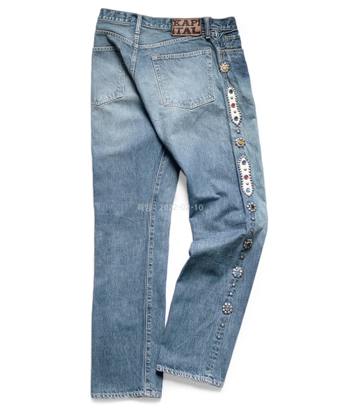 캐피탈 스트레이트 잼스톤 연청 32 상품이미지1