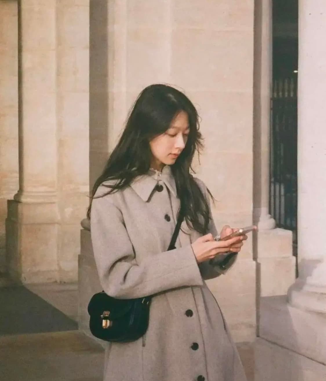 앤유 앤젤 코트 다크베이지 상품이미지3