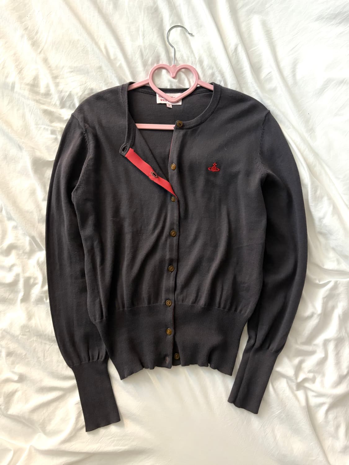 비비안웨스트우드 차콜 가디건 상품이미지3