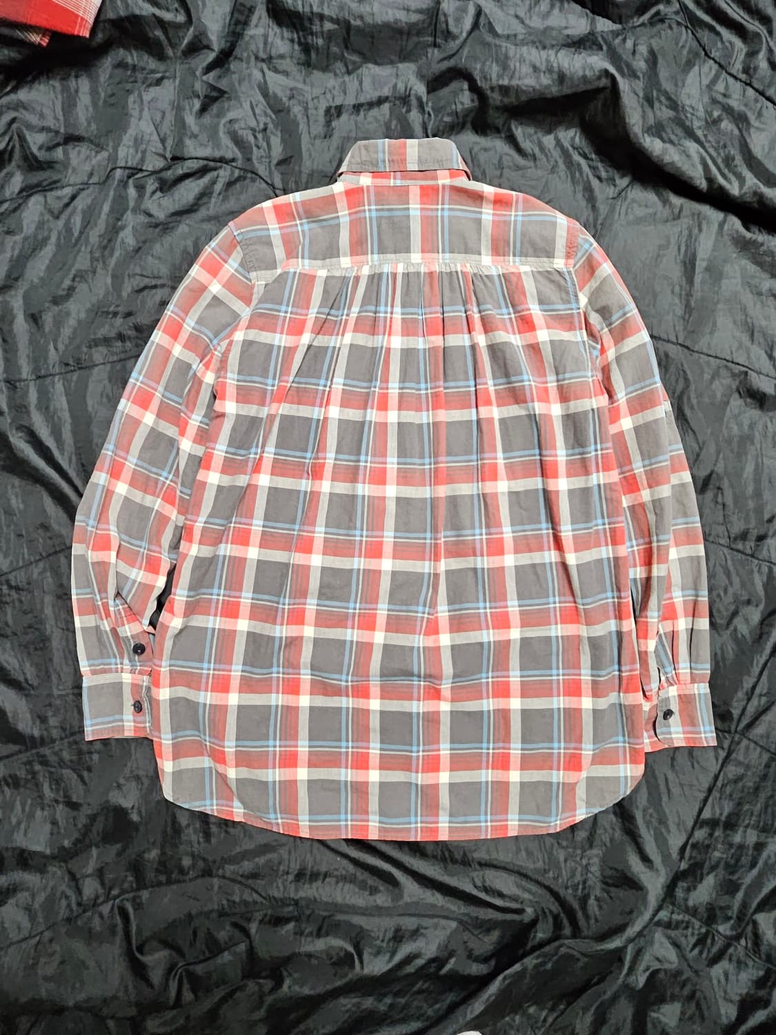 데님앤서플라이 투포켓 체크 셔츠 상품이미지3