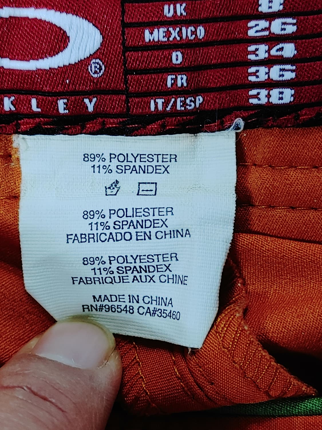 oakley 오클리 스판 핫팬츠 상품이미지8