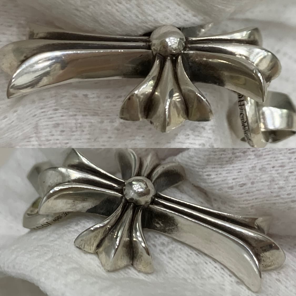 크롬하츠 CH 크로스 위드 베일 스몰 펜던트 목걸이 참 상품이미지4