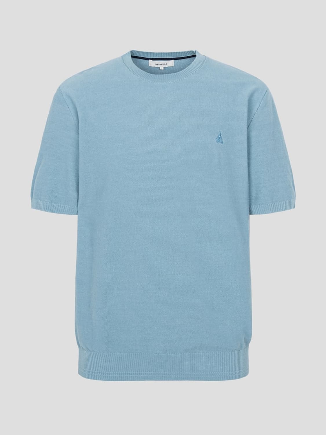 빈폴 젠틀 라운드 니트 반팔 티셔츠 상품이미지1