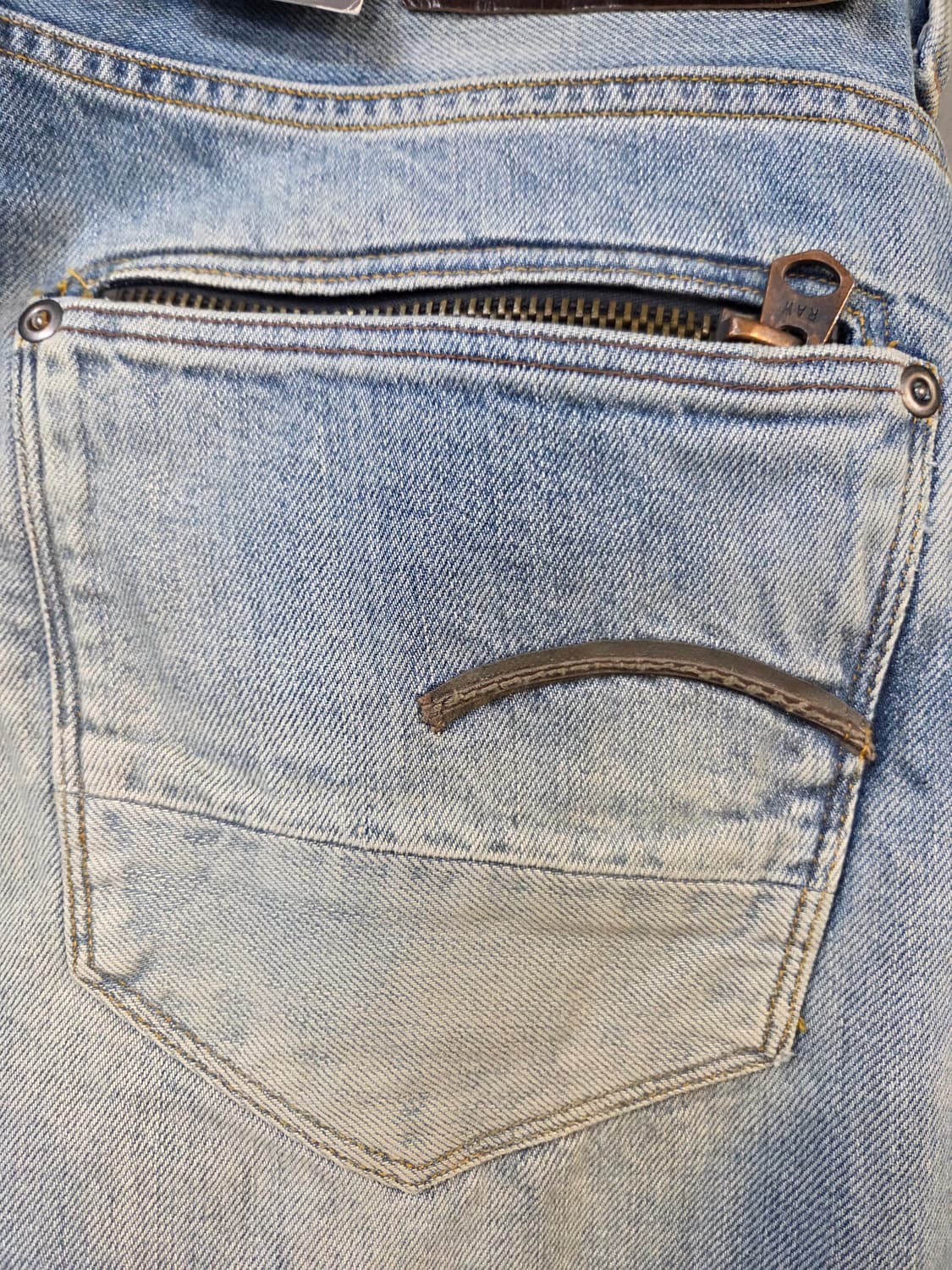 G-STAR 연청 데님 청바지(W31/L32) 상품이미지5