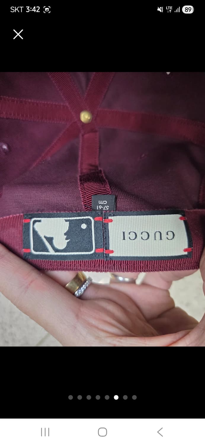 구찌 NY 볼캡  상품이미지6