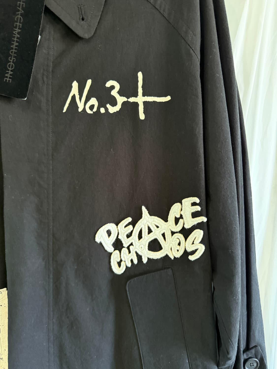 피스마이너스원 #1 코트 블랙 상품이미지5