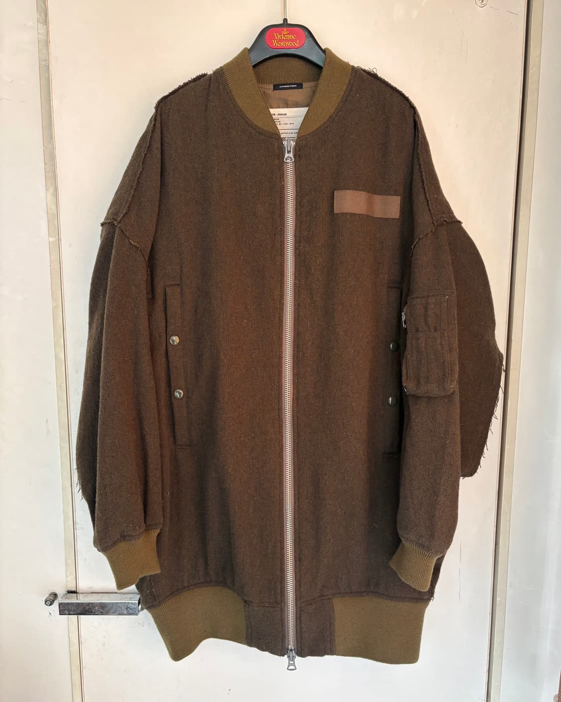 r13 울 자켓 ma-1 상품이미지1