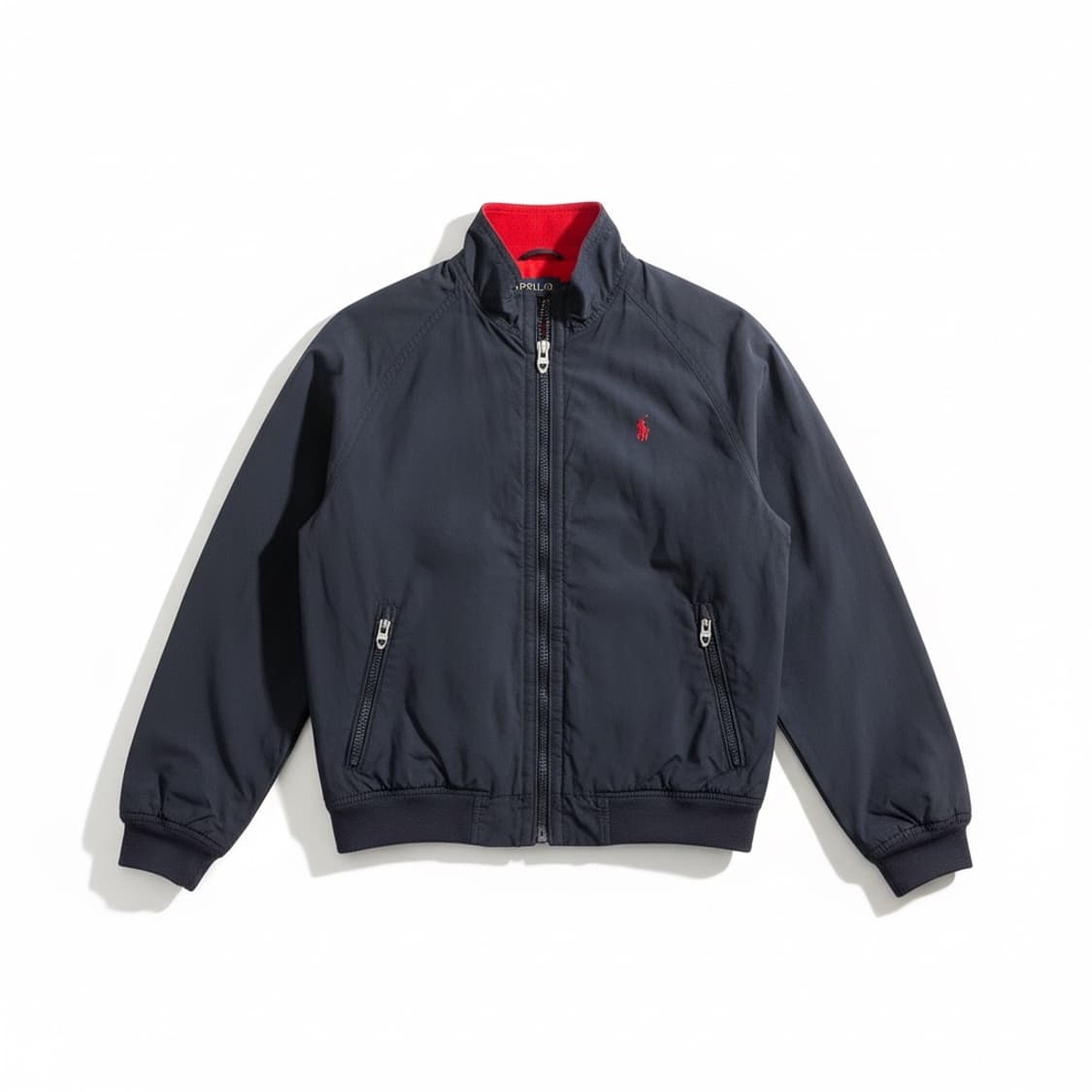 폴로 랄프로렌 네이비 나일론 쉘 자켓 탈론 지퍼 M 상품이미지1