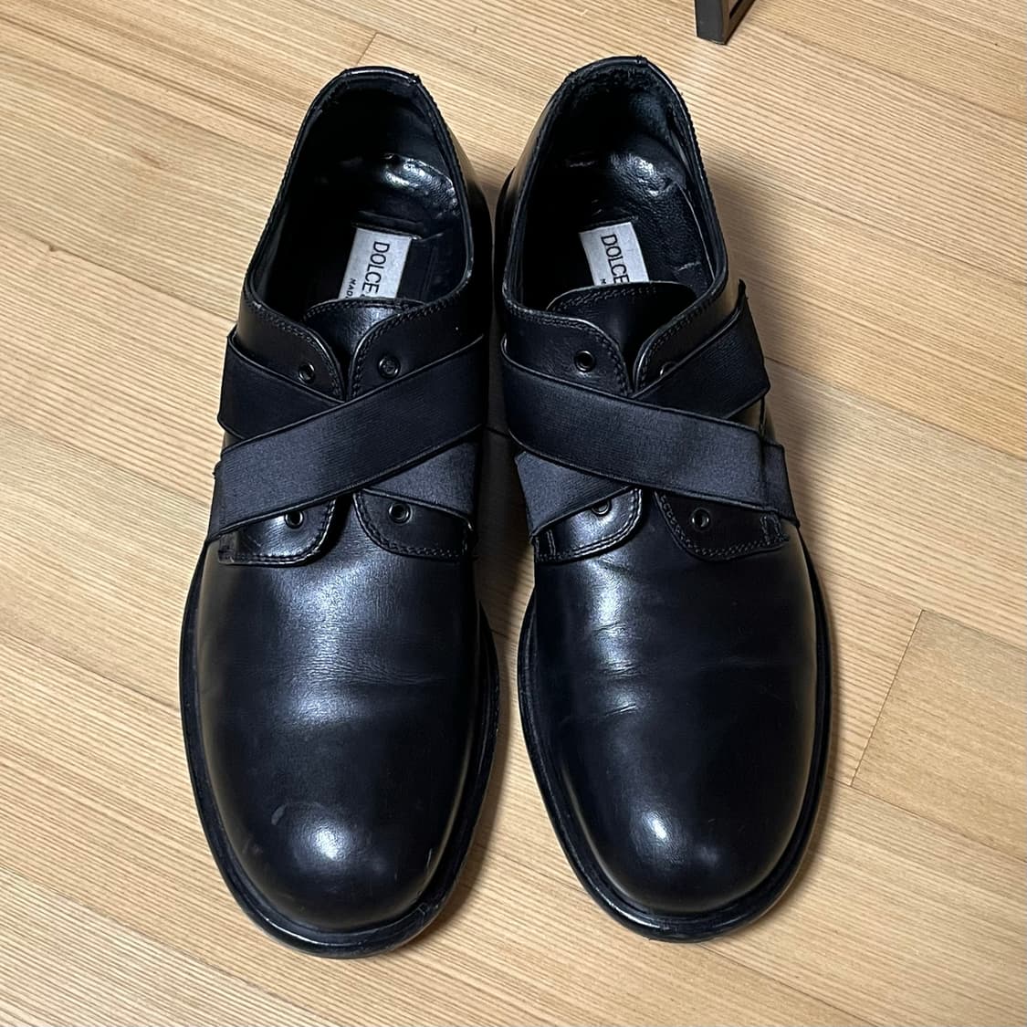 돌체 앤 가바나 스트랩 더비 슈즈 dolce & gabbana 상품이미지1