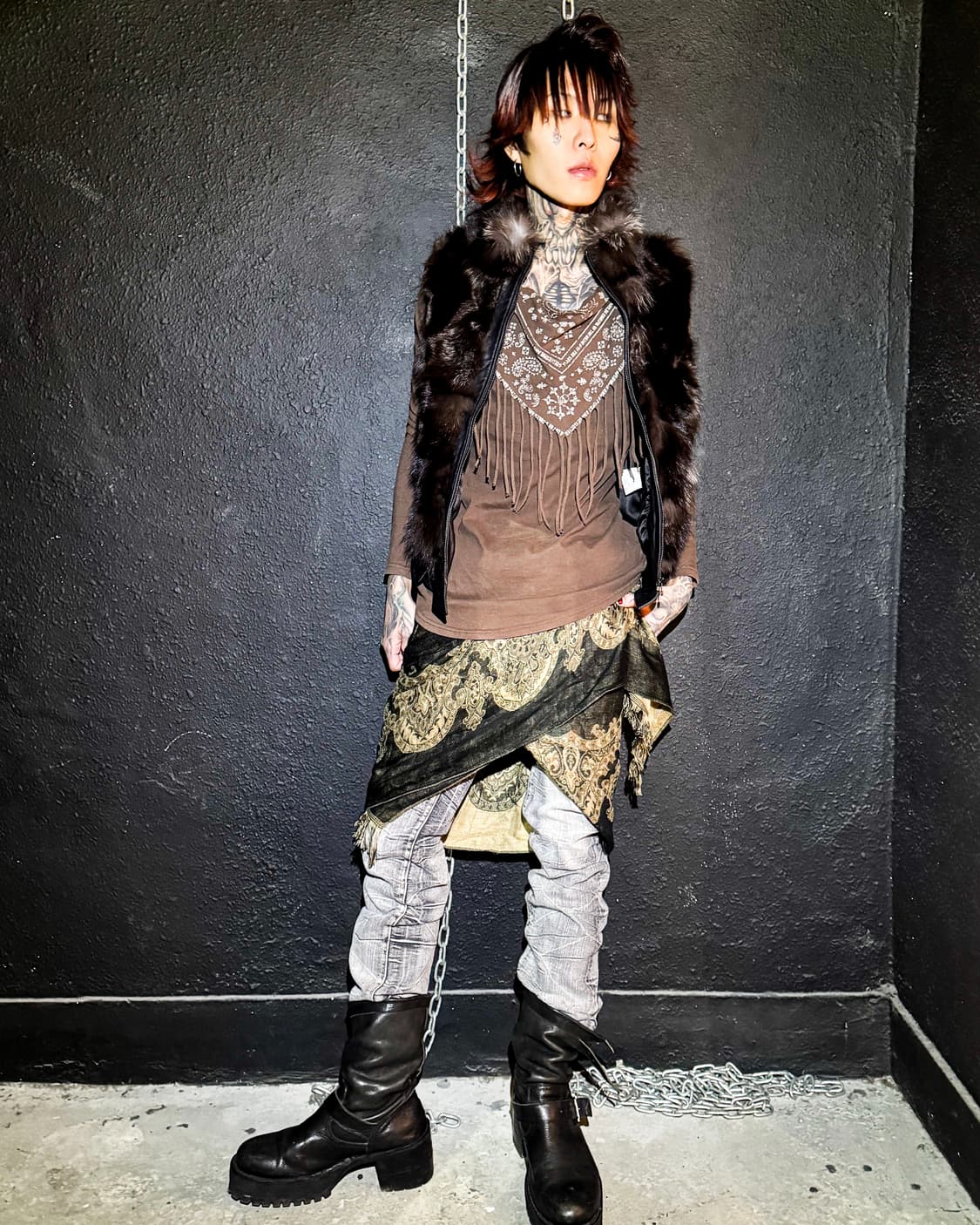 Grey Wash Denim Pants 상품이미지1