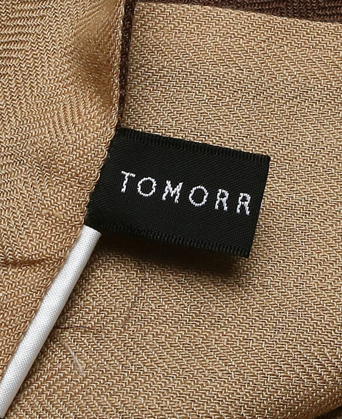 투모로우랜드 [Tomorrowland] 리버시블 헤링본 울 실크 스카프 상품이미지4