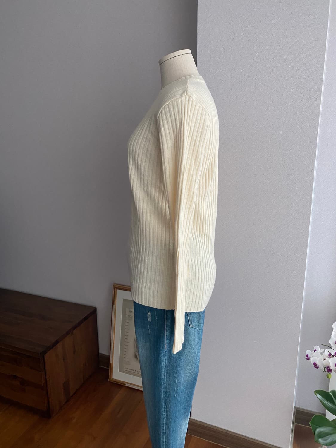 WOOD SAGE 우드세이지 니트(M) 상품이미지4