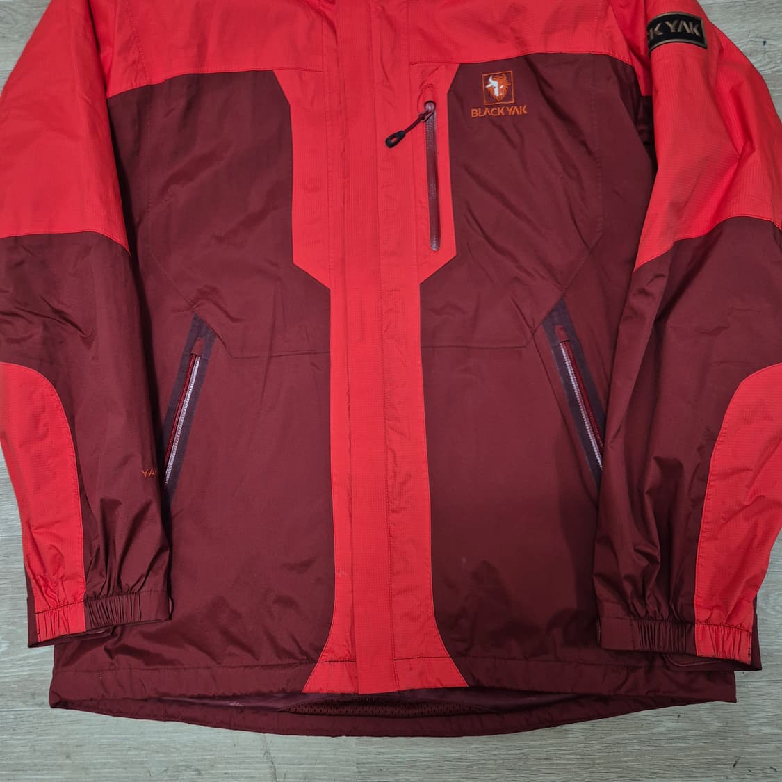 블랙야크 야크테크 사이드 박스로고 바람막이 자켓 XL(105) 상품이미지3