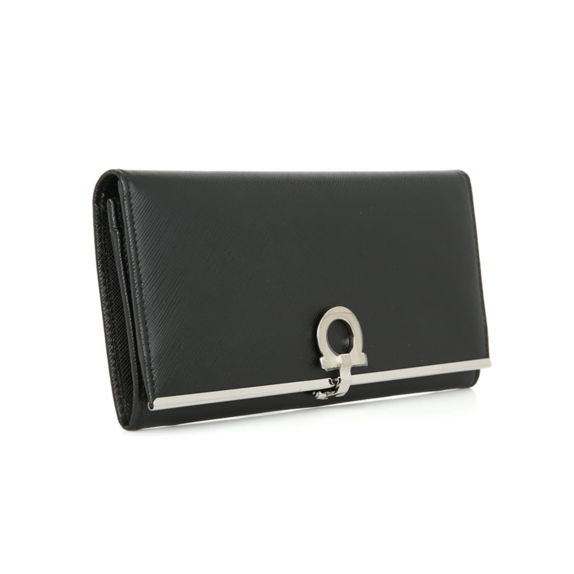 페라가모 간치오 플랩 장지갑 블랙 바라 월렛 22-4633 상품이미지3