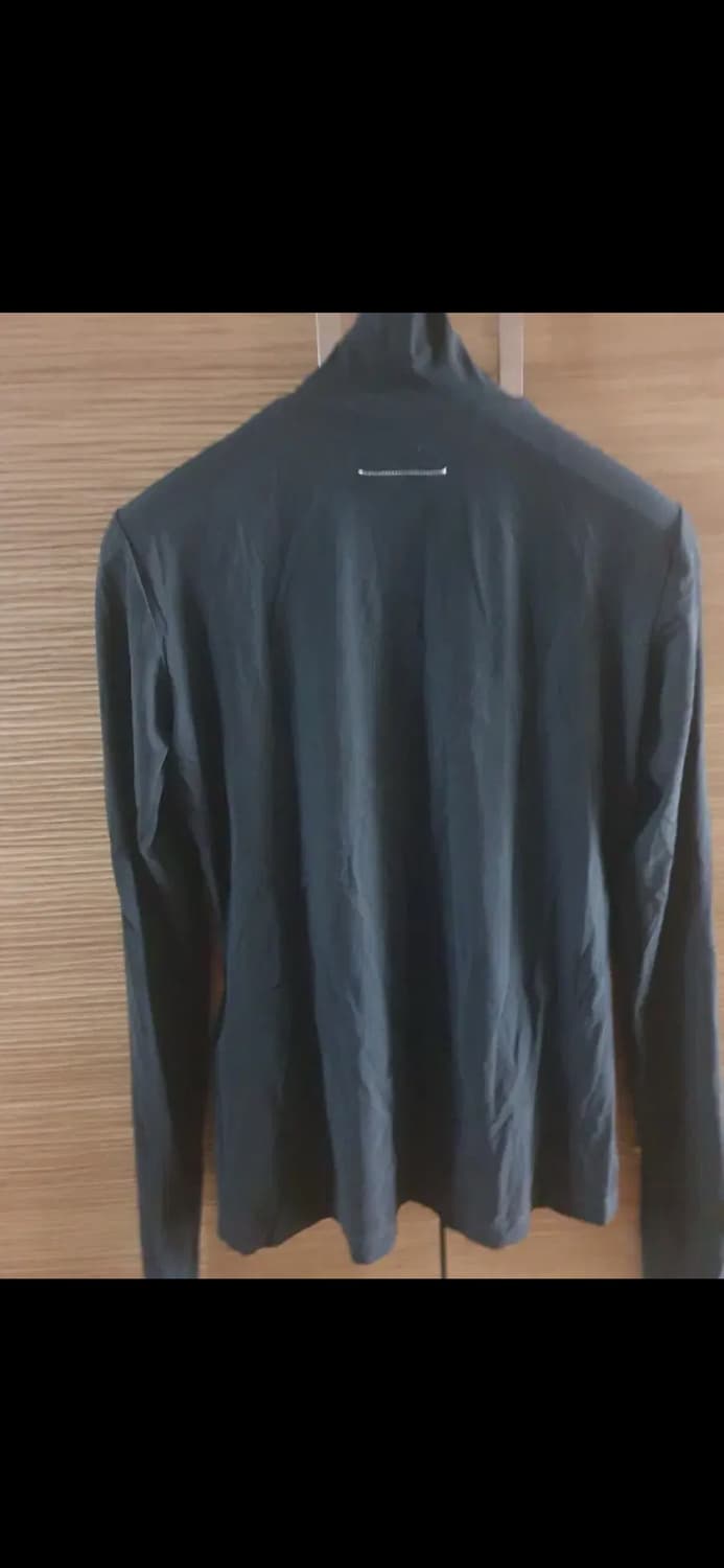 L) mm6 maison margiela 터틀넥 넥 로고 네이비 상품이미지3