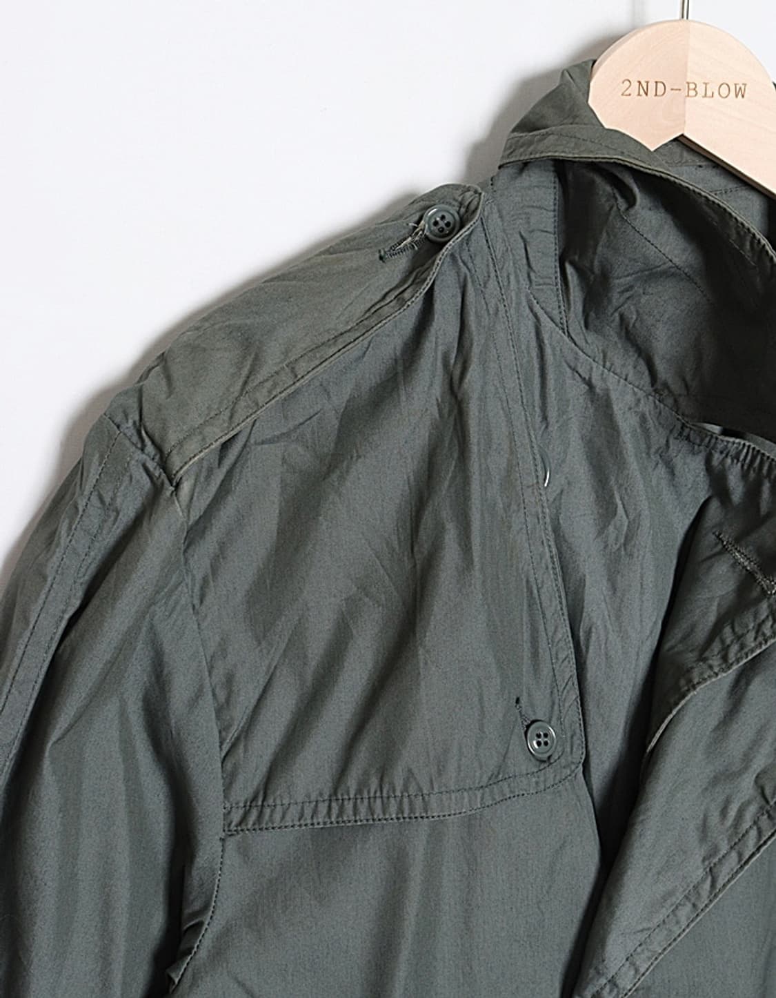 70's U.S ARMY Double Trench Coat 상품이미지3