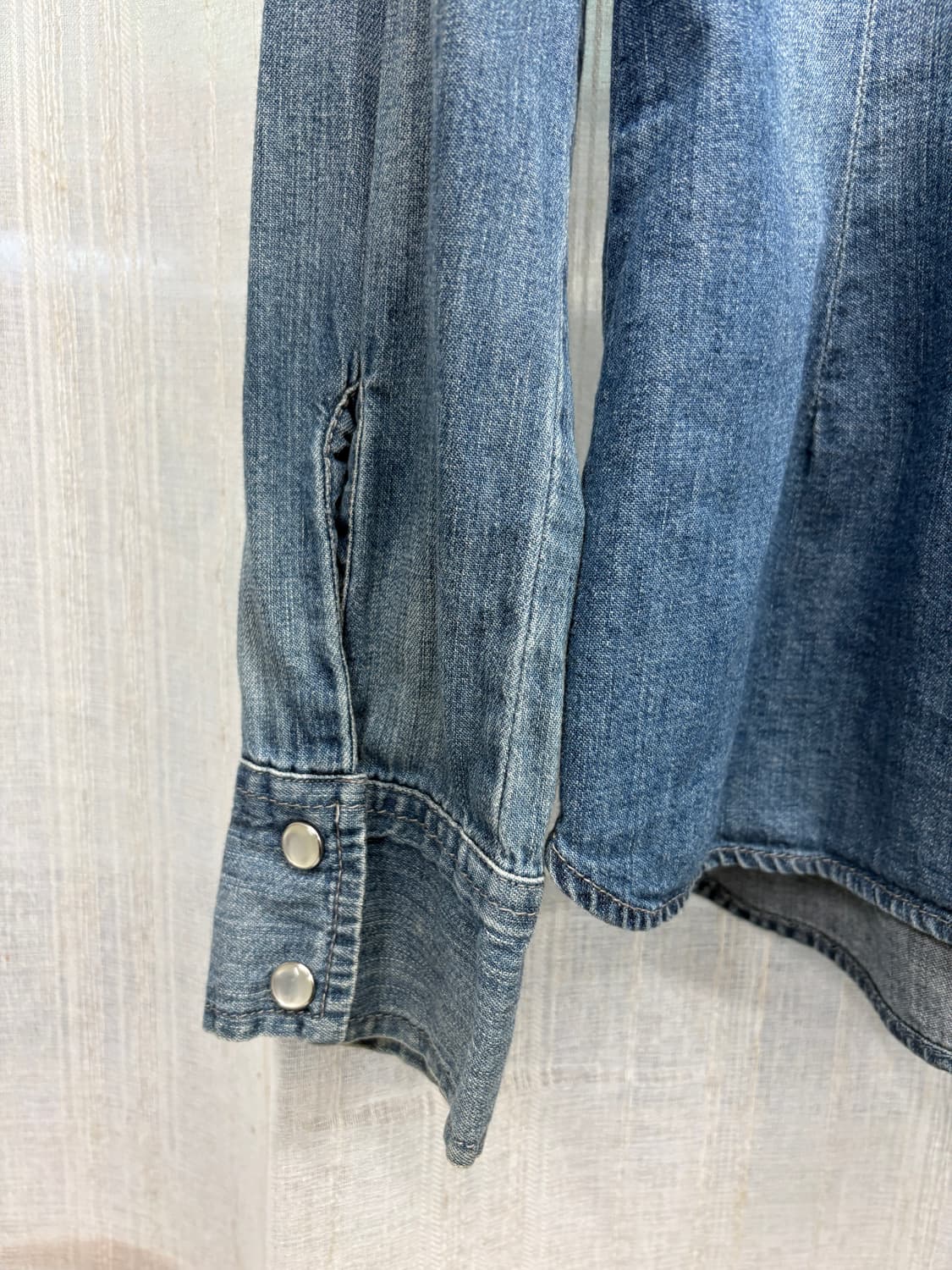 Ck 캘빈클라인 웨스턴 중청 데님 청셔츠 Calvin Klein Deni 상품이미지6