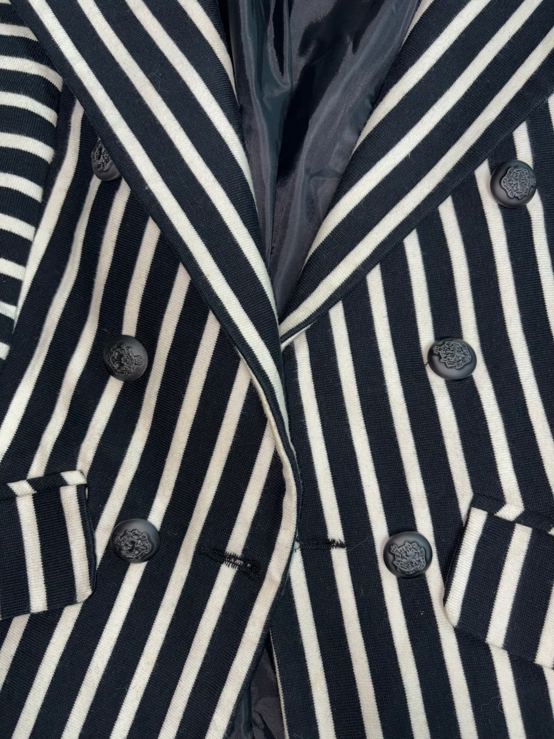 스트라이프 나폴레옹 더블 브레스트 블레이저 상품이미지3