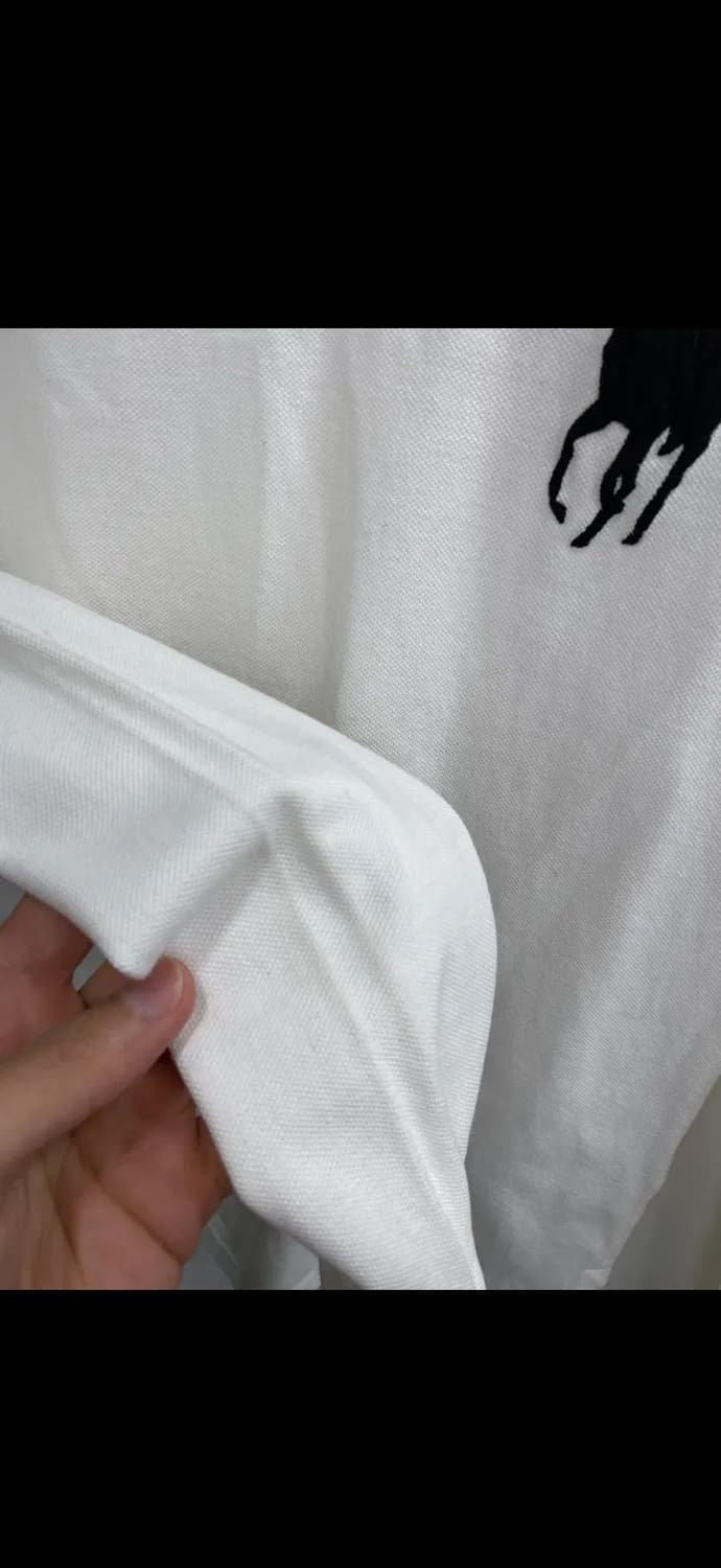 폴로 랄프로렌 빅포니 화이트 럭비티  상품이미지5
