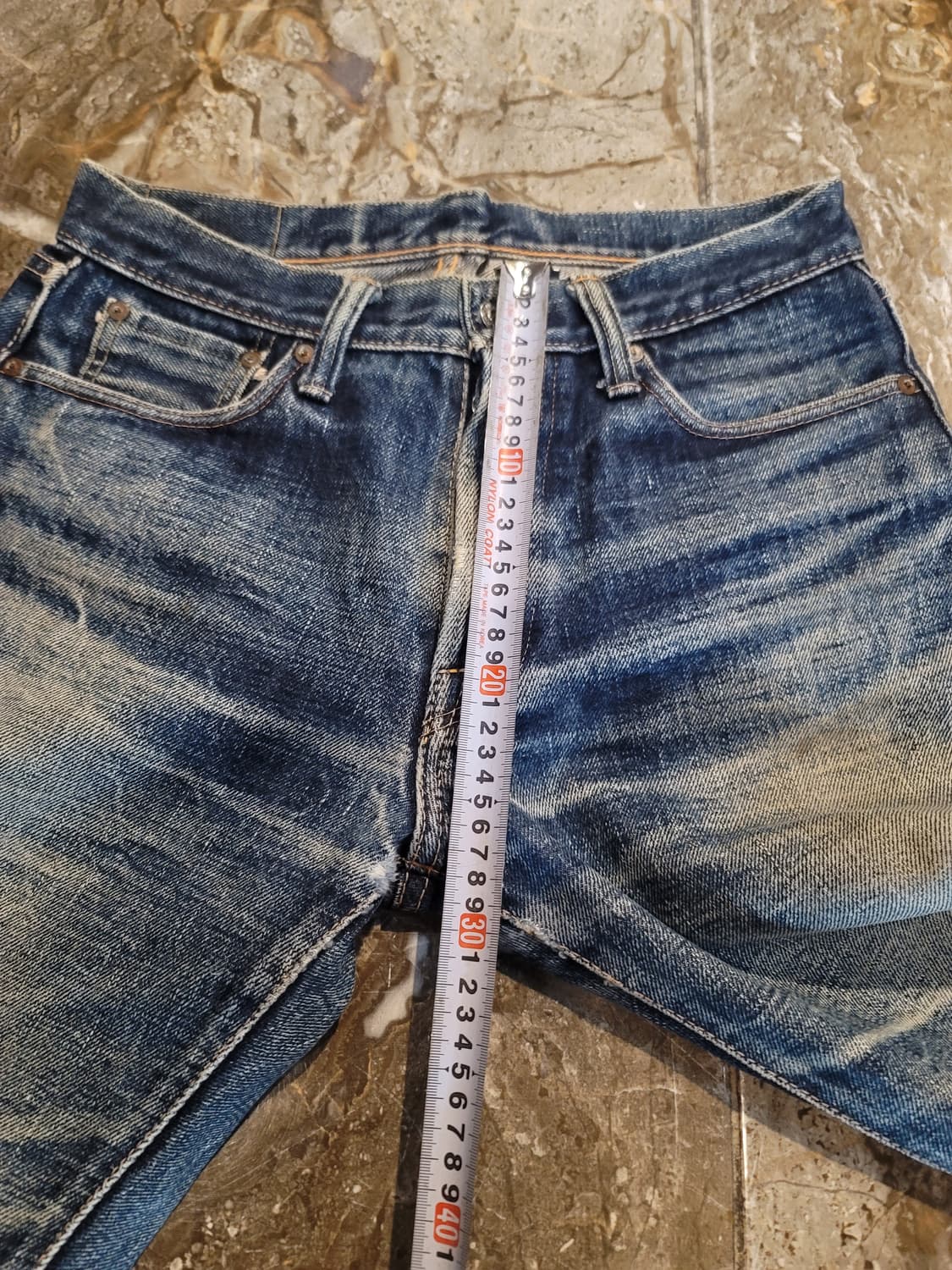 사무라이진 21oz 하드워시 셀비지 데님팬츠  상품이미지7