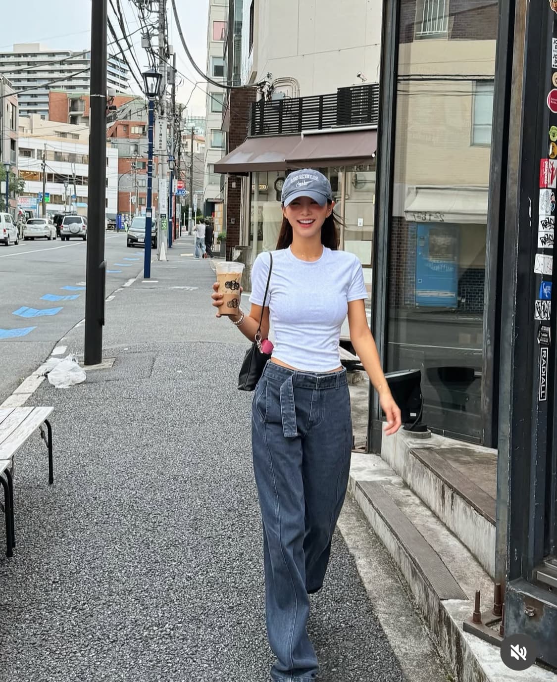 블레스드17 커브드 벨트데님 상품이미지4