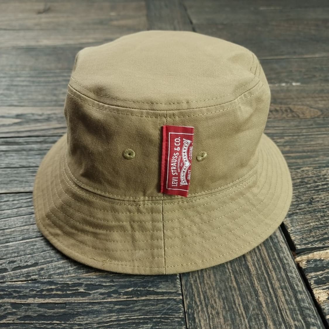 [리바이스] 빅로고 패치 리버시블 양면 벙거지 버킷햇 M18794 상품이미지9