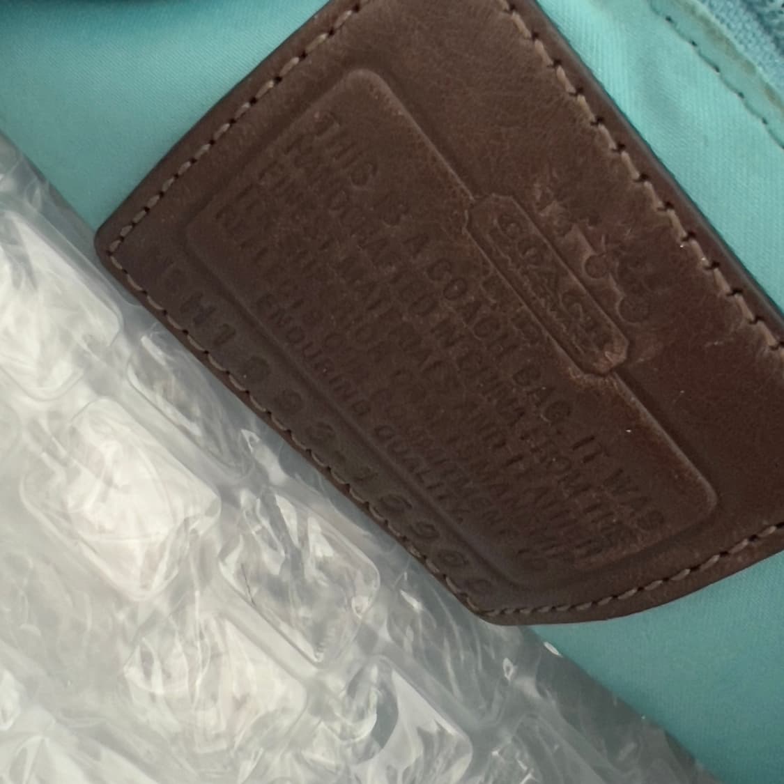 Coach vintage leather shoulder+cross bag 상품이미지3