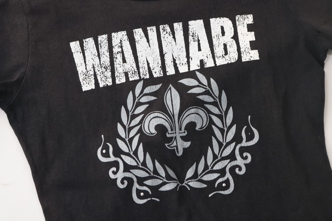 Marvy Jet 마비제트 빈티지 워너비 그래픽 블랙 반팔 티셔츠 (M) 상품이미지3