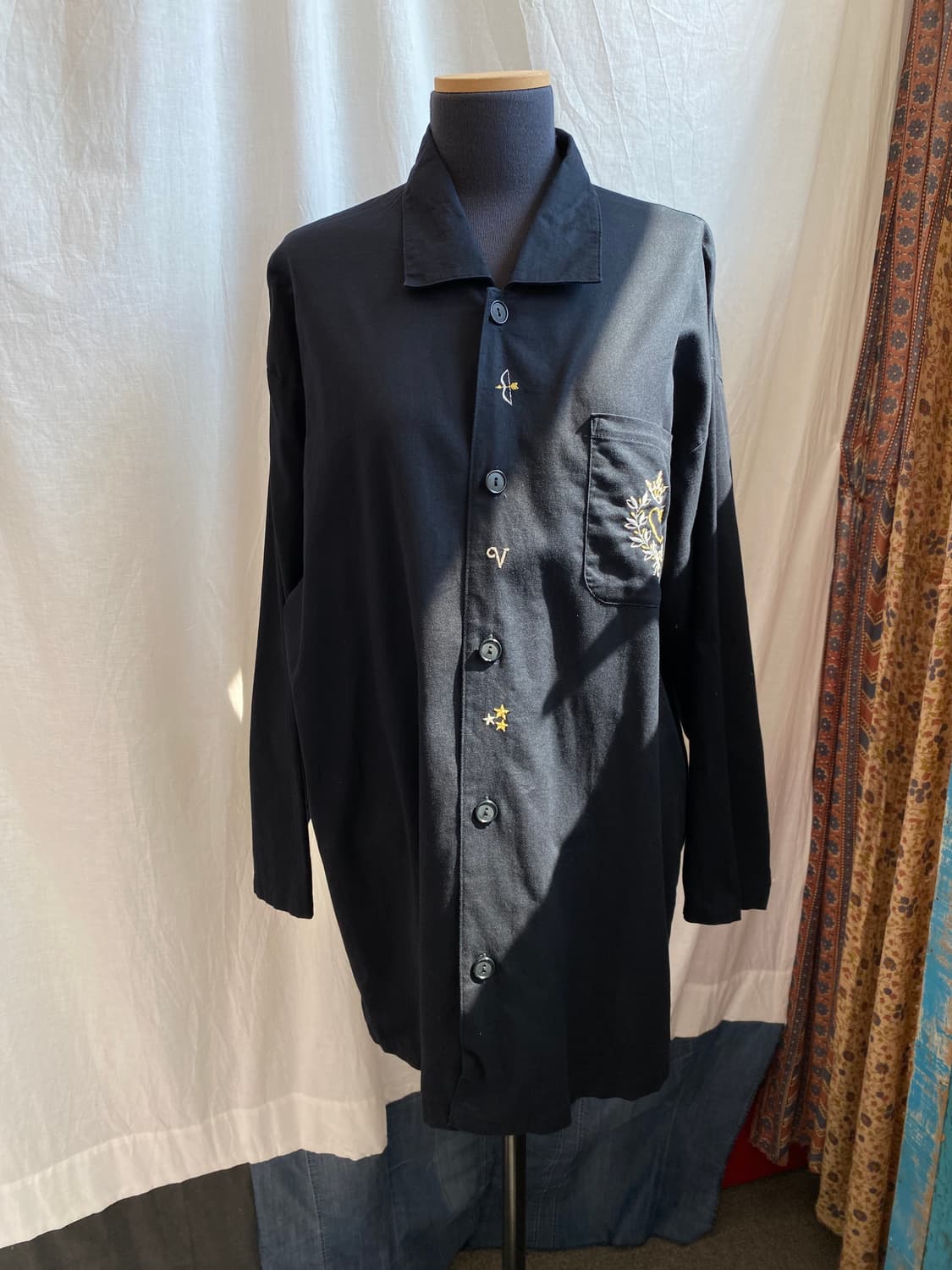 GREEN HOUSE 딥네이비 셔츠(MEN L) 상품이미지9