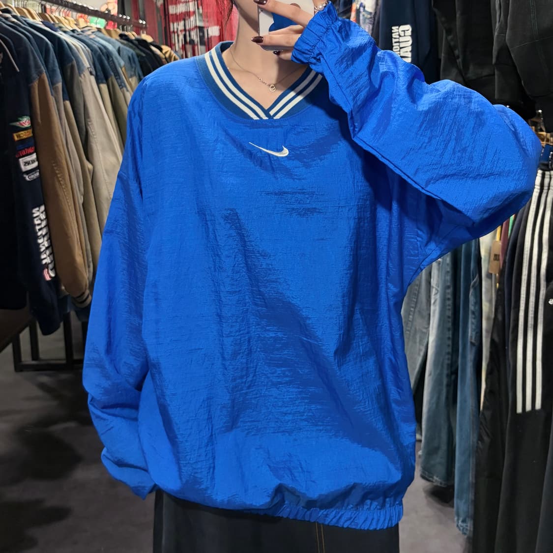 [IM] Nike 나이키 스우시 웜업 블루 상품이미지1