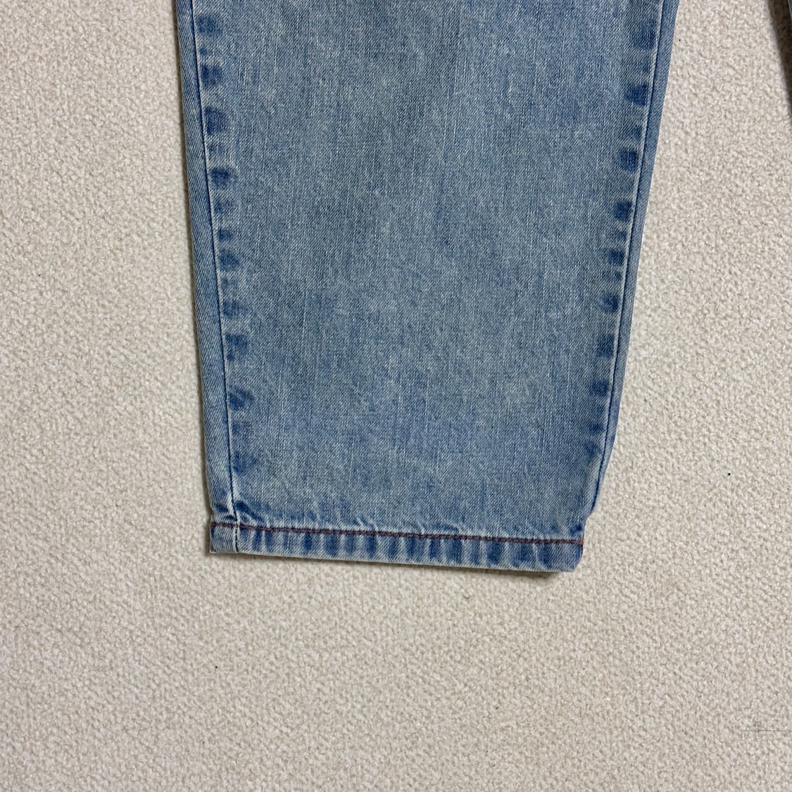 한섬 마인 투턱 테이퍼드 데님 팬츠 상품이미지5