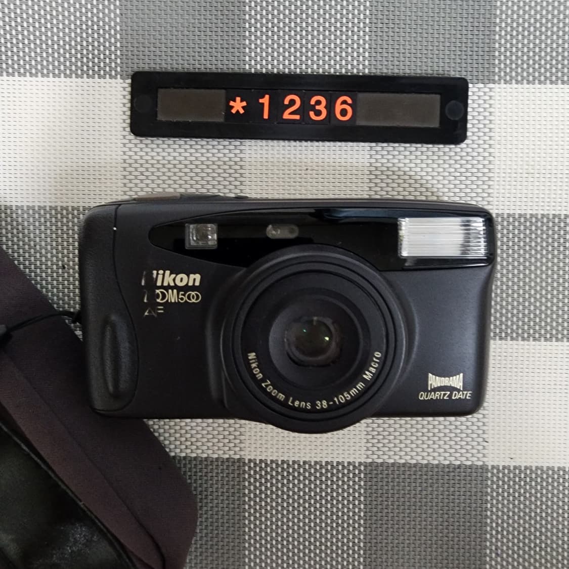니콘 줌 500 AF 파노라마 필름카메라 파우치포함 상품이미지1