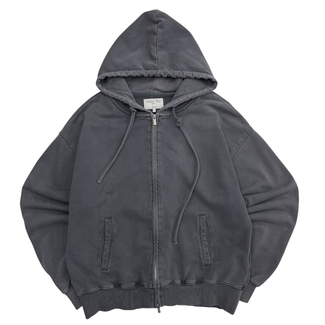마뗑킴 차콜 후드집업 상품이미지3