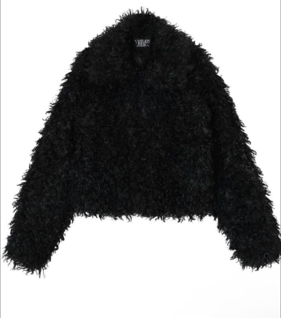 보헤미안서울 클라우드 퍼자켓 블랙 상품이미지1