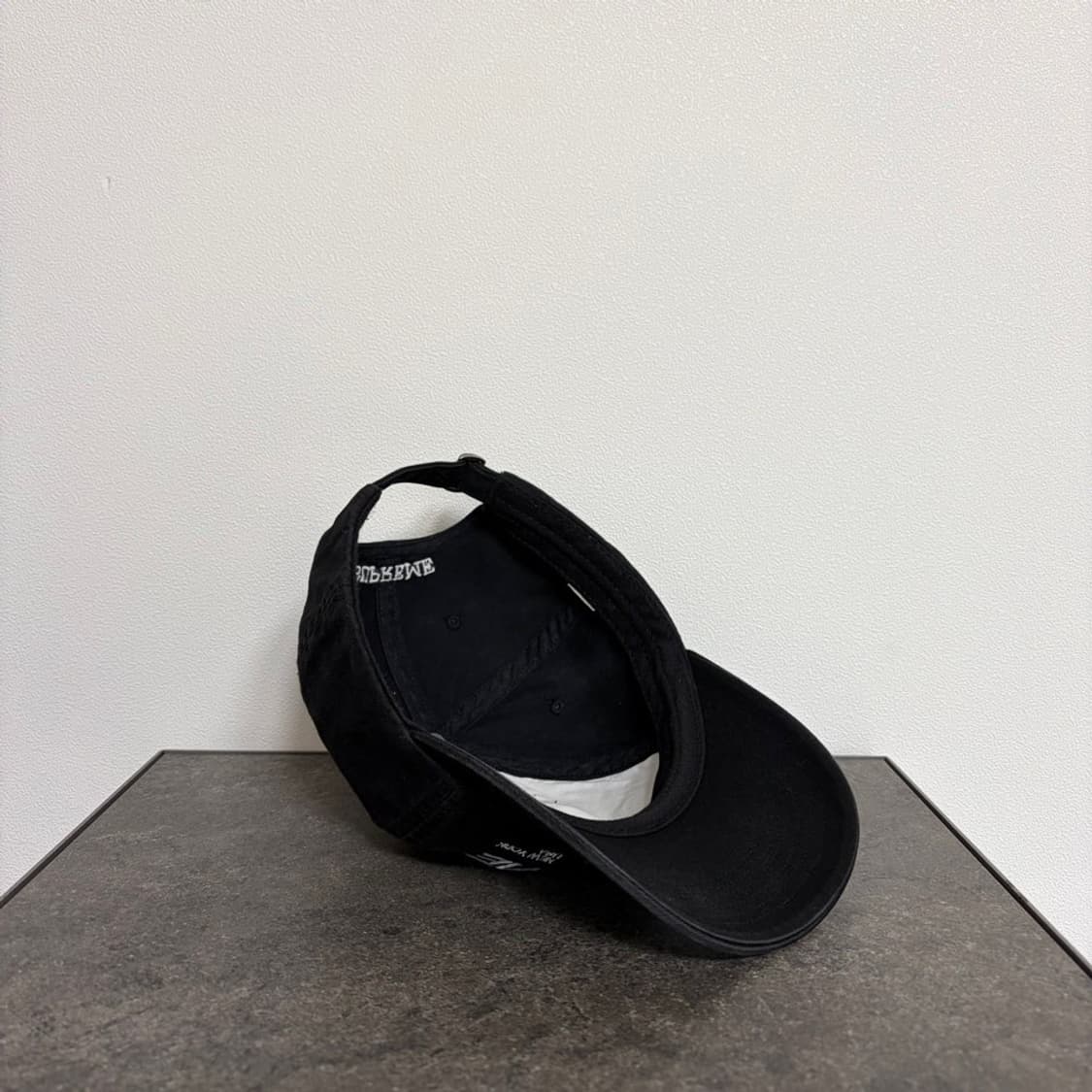 (OS) 슈프림 6패널 볼캡 모자 Est.1994 블랙 상품이미지7