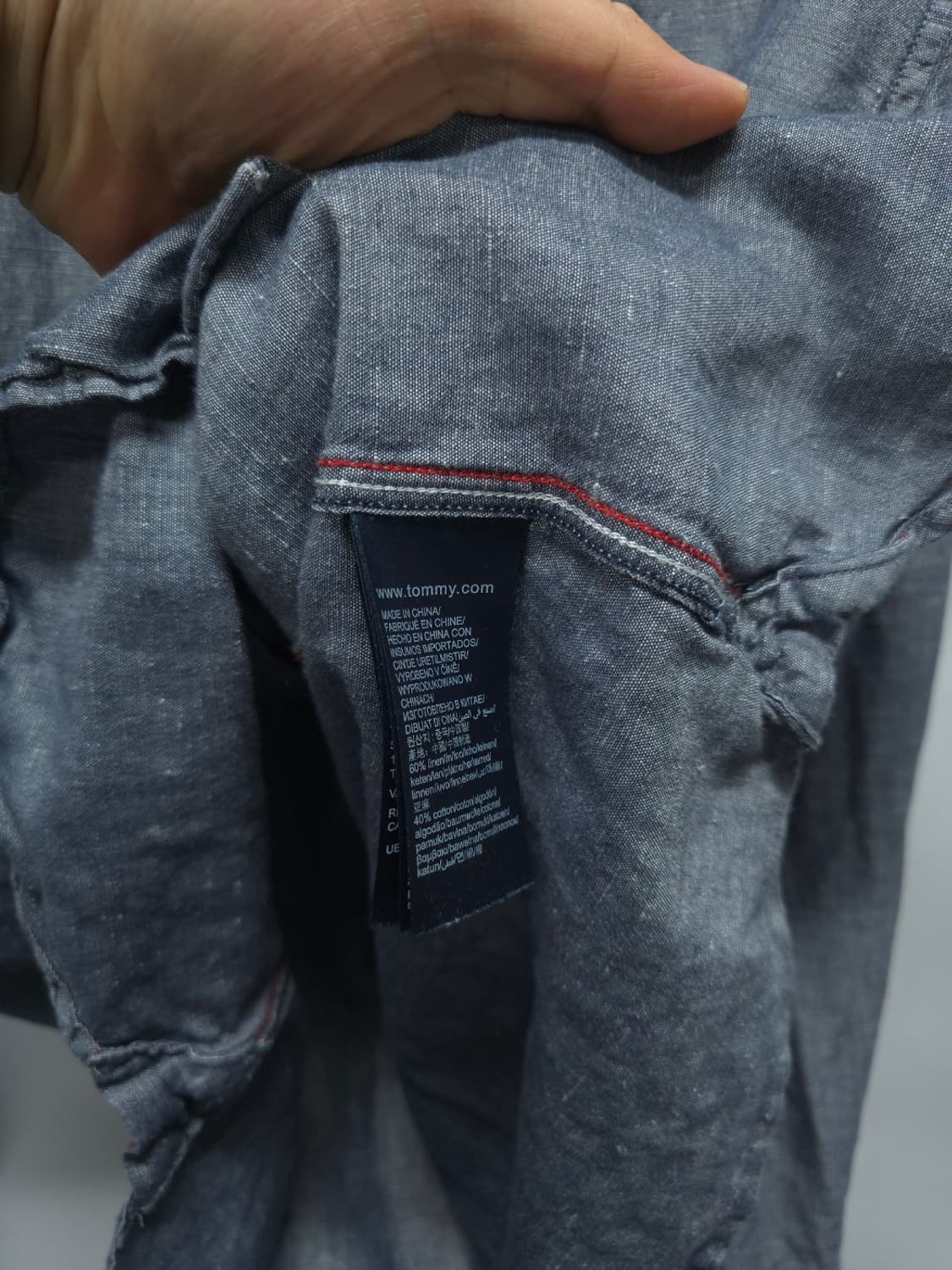 ​타미진스 린넨 혼방 헨리넥 봄여름 셔츠 (95) 상품이미지8