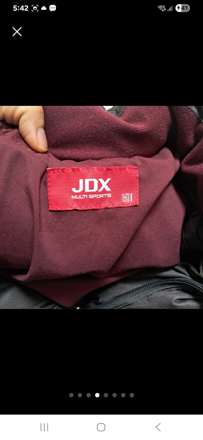 JDX 구스 패딩 구스다운 105 상품이미지4