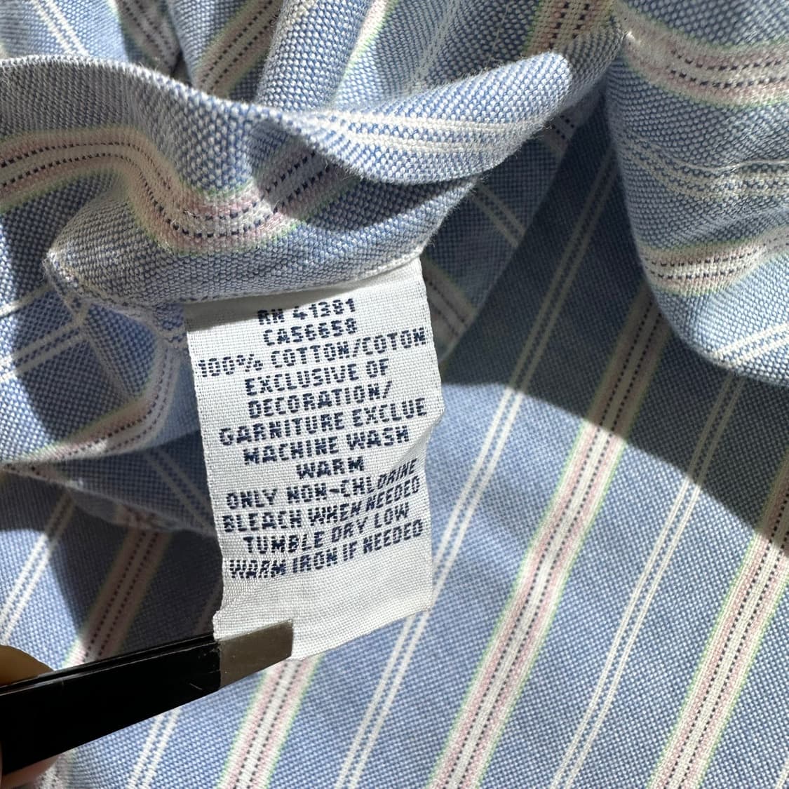 폴로 랄프로렌 포니로고 옥스포드 스트라이프 셔츠  상품이미지6