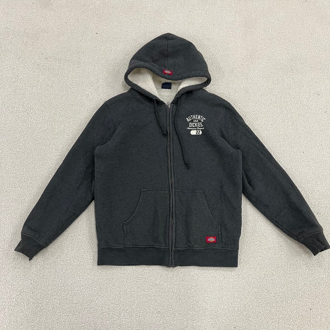 [XL] 디키즈 어센틱 쉐르파 양털 안감 후드 집업 자켓 0102M1 상품이미지1