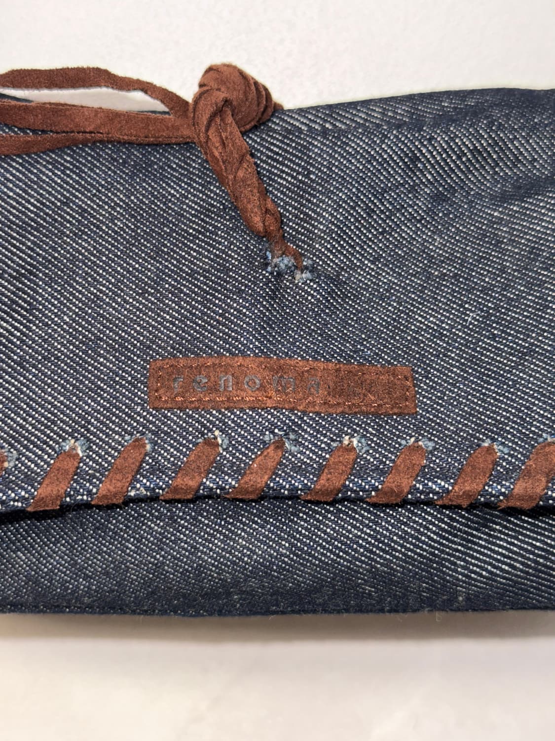 Renoma denim western stitch eyelet 숄더백 상품이미지6