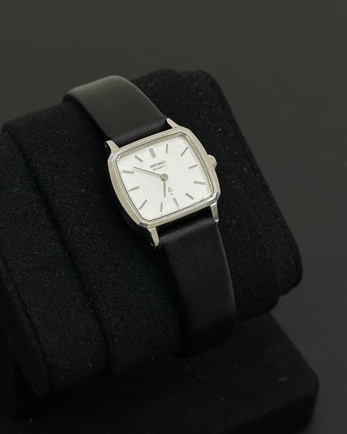 세이코 실버 케이스 쿼츠 시계 상품이미지1