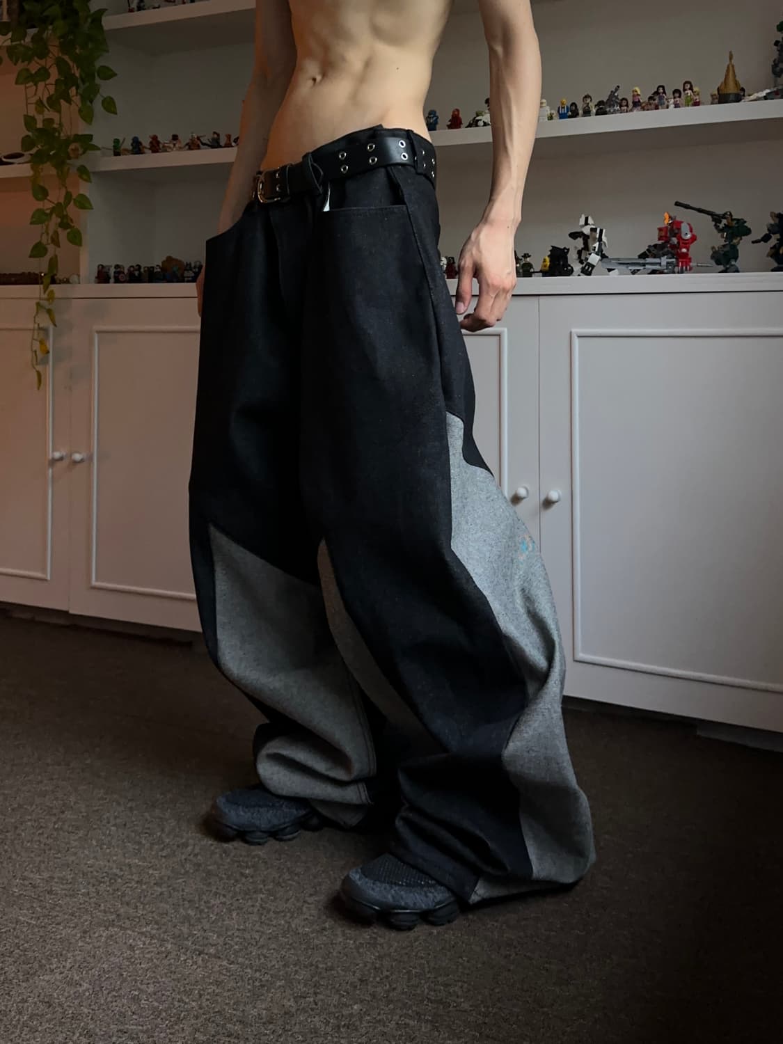 Watt 리버스 슈페리어 오버 데님 팬츠 상품이미지1