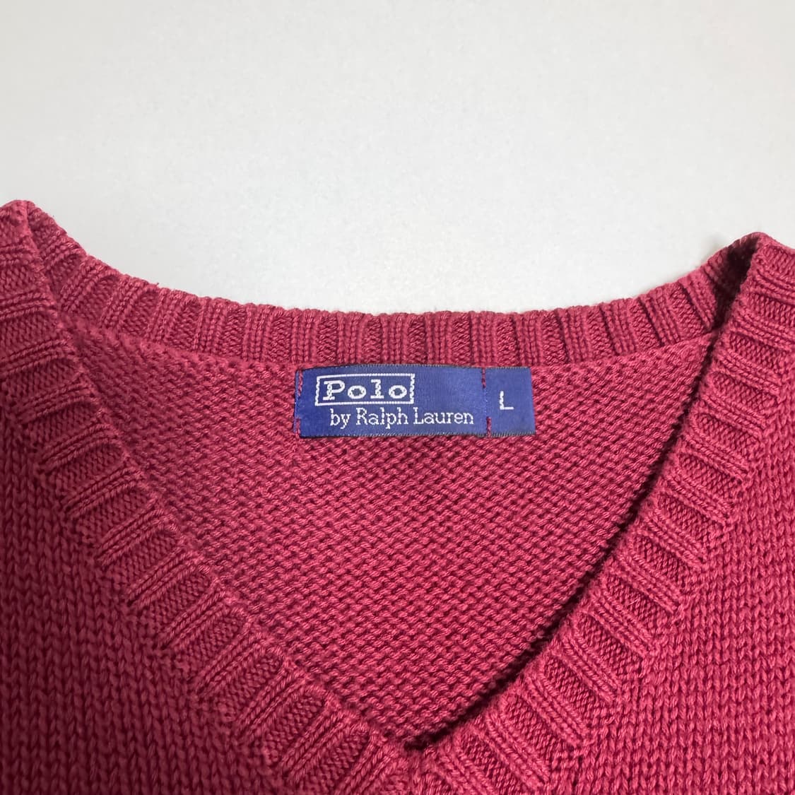 (W) 폴로 랄프로렌 니트 베스트 L 상품이미지3