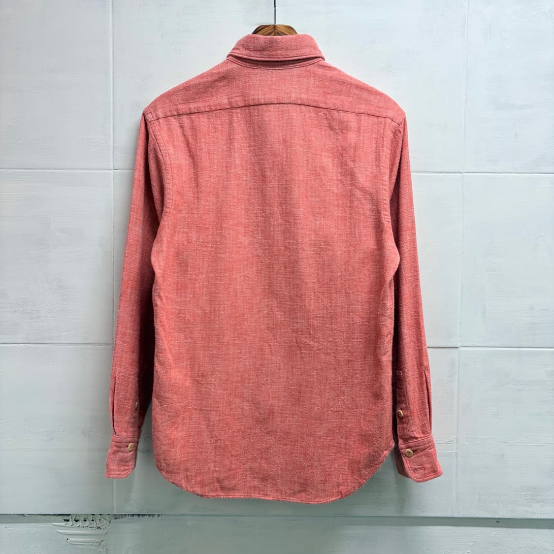 45RPM 45R 45알피엠 핑크 코튼 셔츠 JPN 상품이미지5